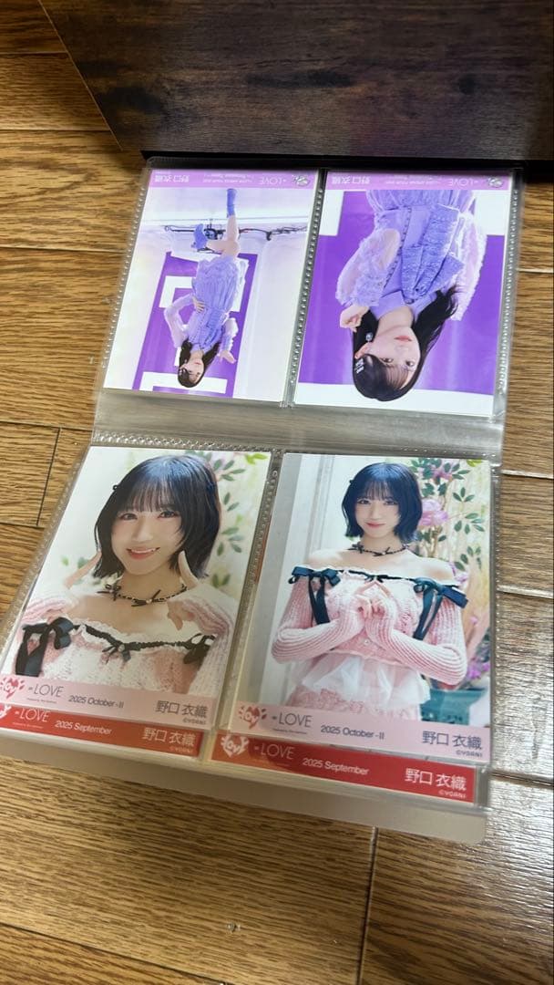 ＝LOVE 野口衣織 生写真コンプ11セット ミニフォト IDフォト