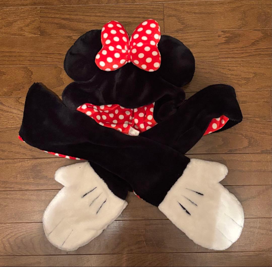 ミニー マフラーファンキャップ