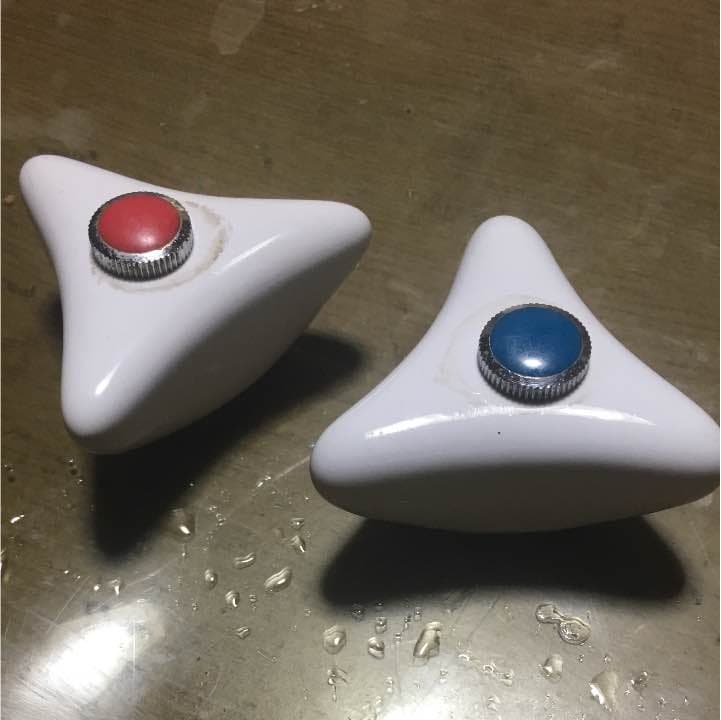 陶器製 蛇口ハンドル