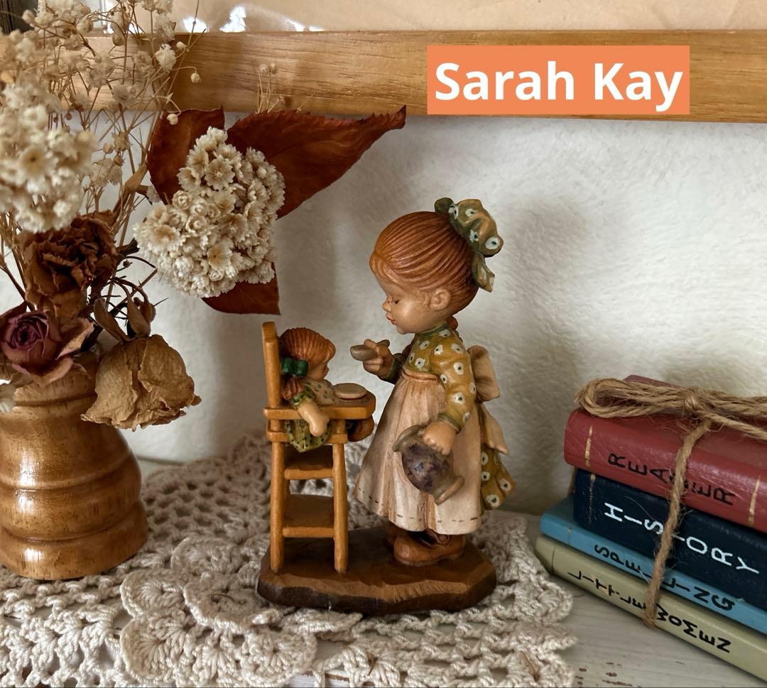 アンリ人形　イタリア サラケイSarah Kay サラケイ　✨木彫りアンティーク