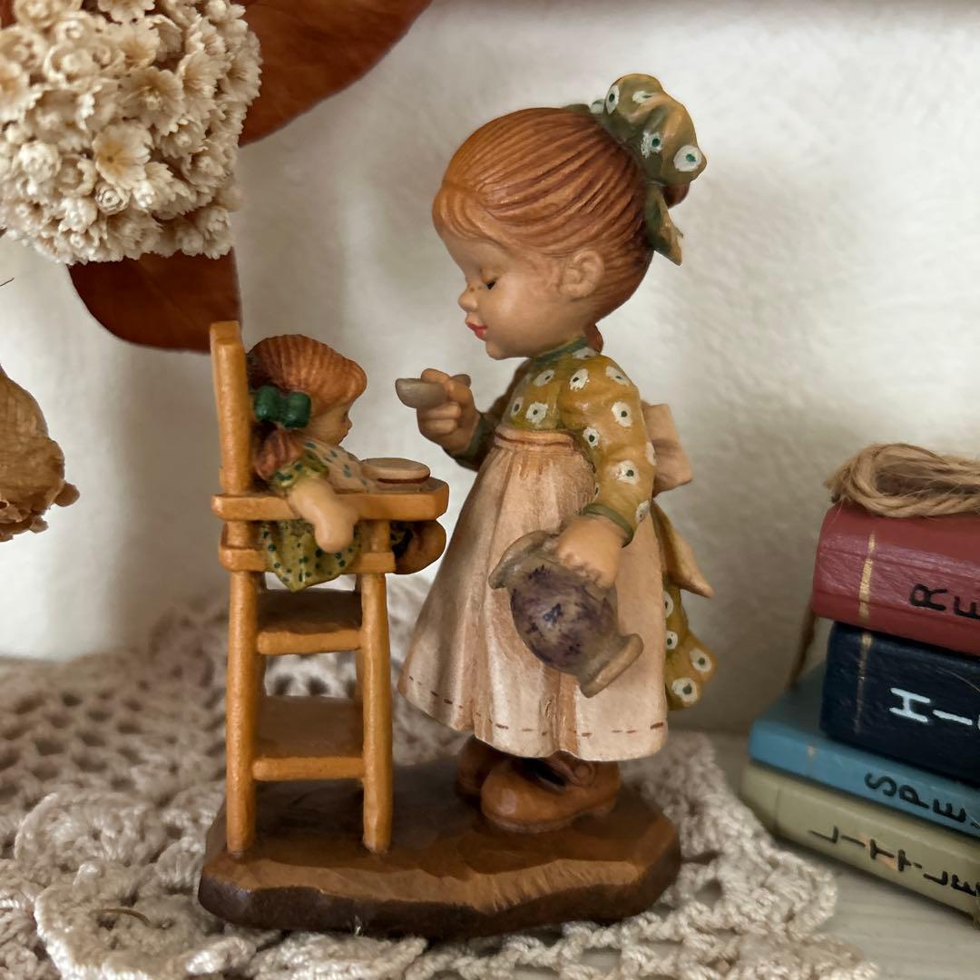 アンリ人形　イタリア サラケイSarah Kay サラケイ　✨木彫りアンティーク