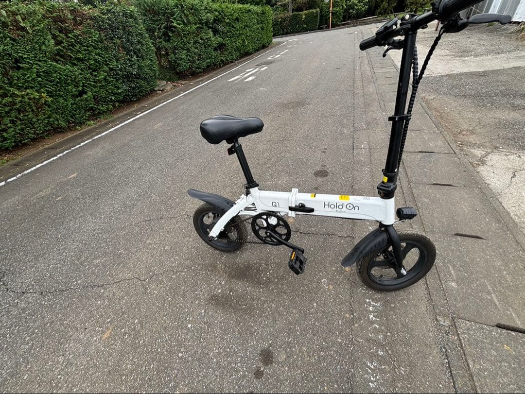 折りたたみ電動アシスト自転車　Hold On Q1