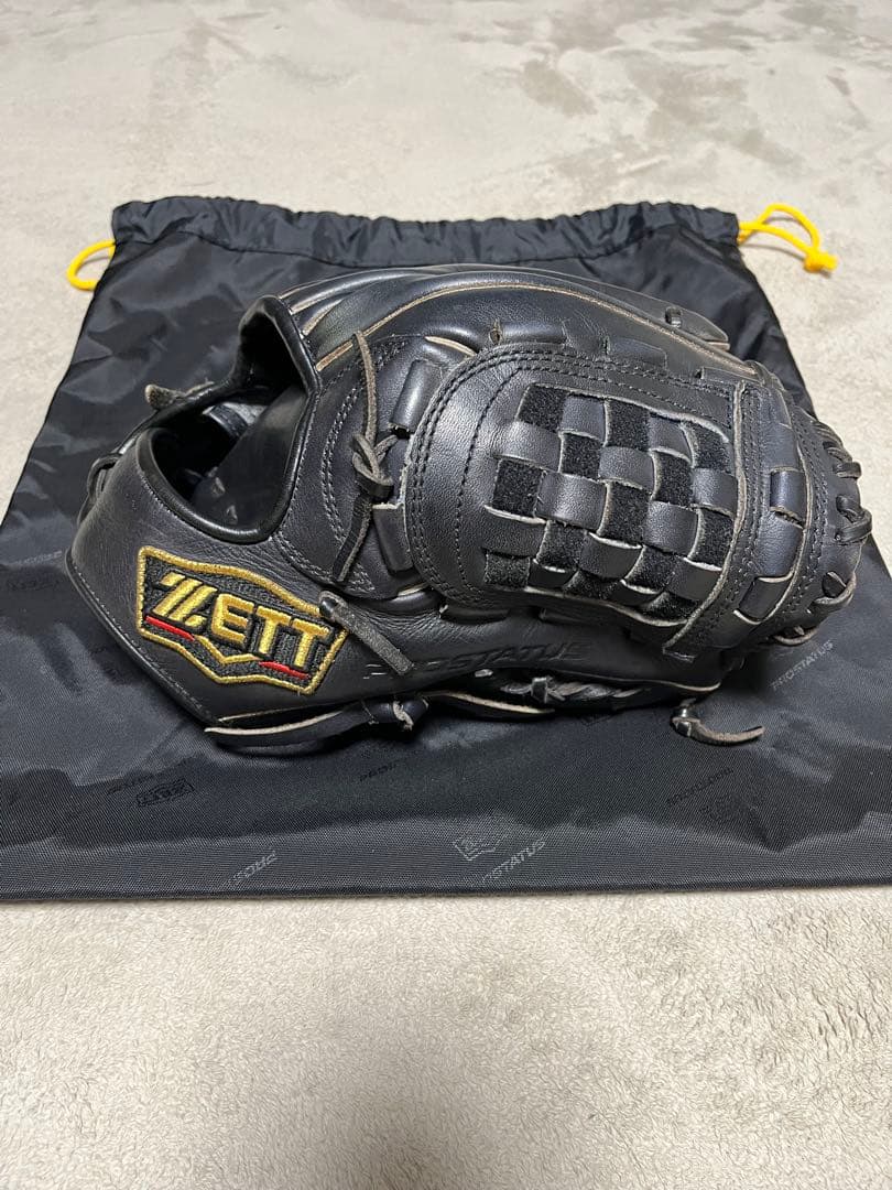 軟式ゼットプロステイタス源田モデル日本製　中古即戦力