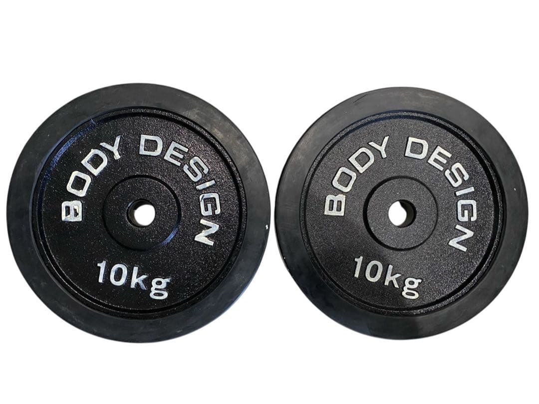 ★BODY DESIGN ラバープレート 10kg×2