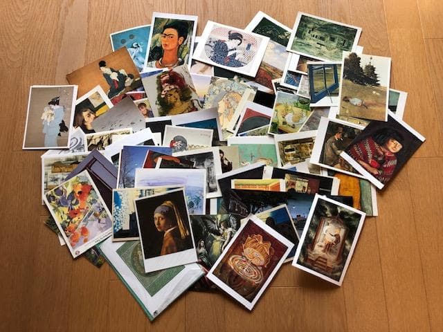 世界の名画 ポストカード セット フェルメール ゴッホ d689y75