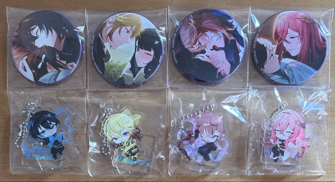 OVER REQUIEMZ 特典 ステラ あみあみ 缶バッジ キーホルダー