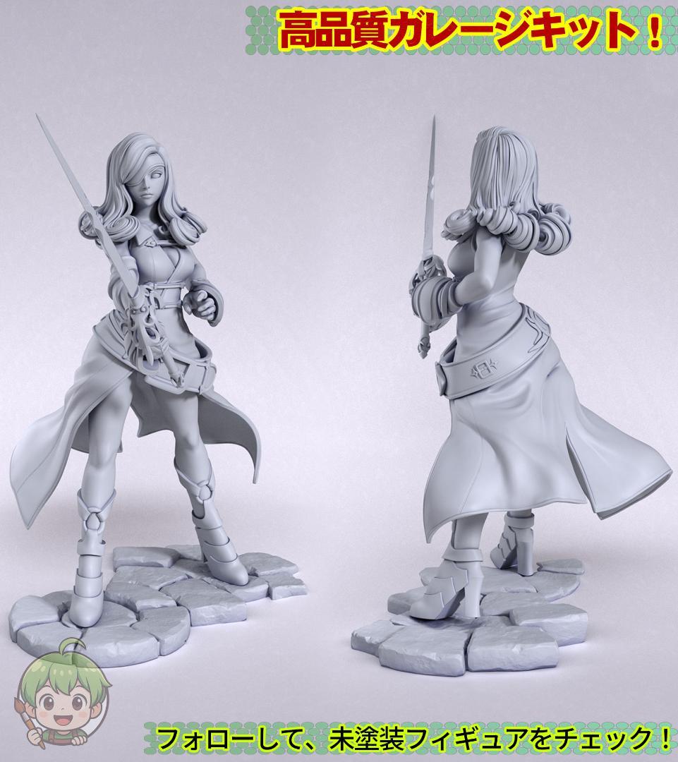 未塗装未組立 フィギュア ガレージキット ベアトリクス ファイナルファンタジー