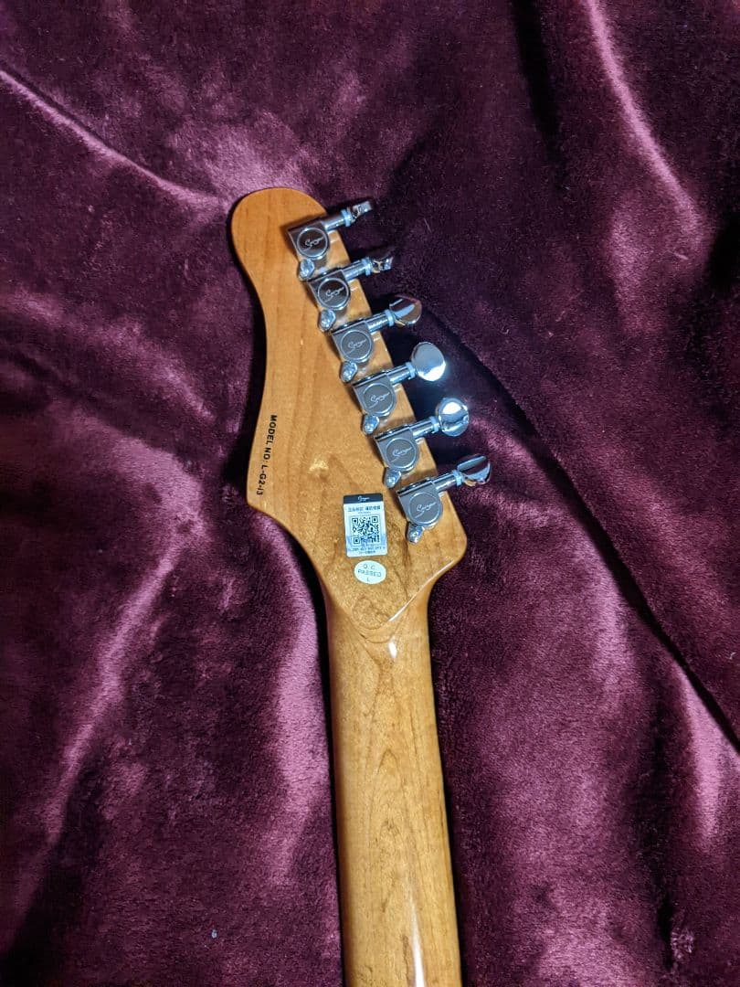 高品質アルダー材とローステッドメイプルネックを採用したプロ仕様のスマートギター