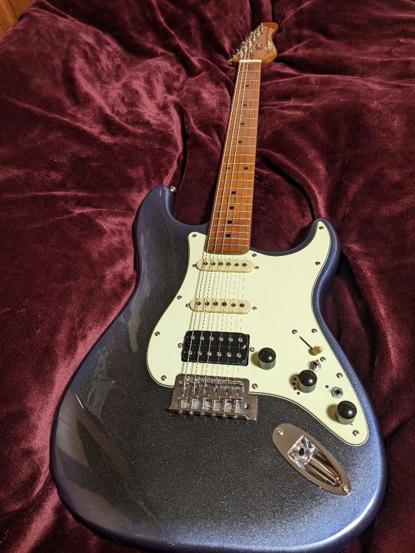 高品質アルダー材とローステッドメイプルネックを採用したプロ仕様のスマートギター