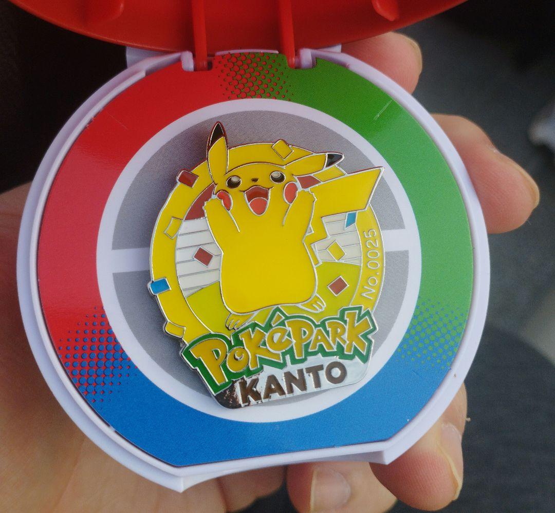 【限定】ポケパークカントー　ピカチュウ　ピンズ　ピンバッジ　ポケモン