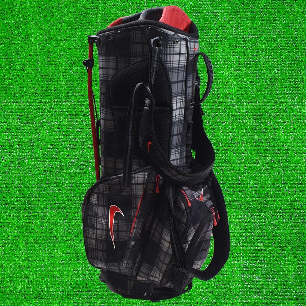 NIKE GOLF ナイキ ゴルフ スタンド式キャディバッグ【チェック】中古！