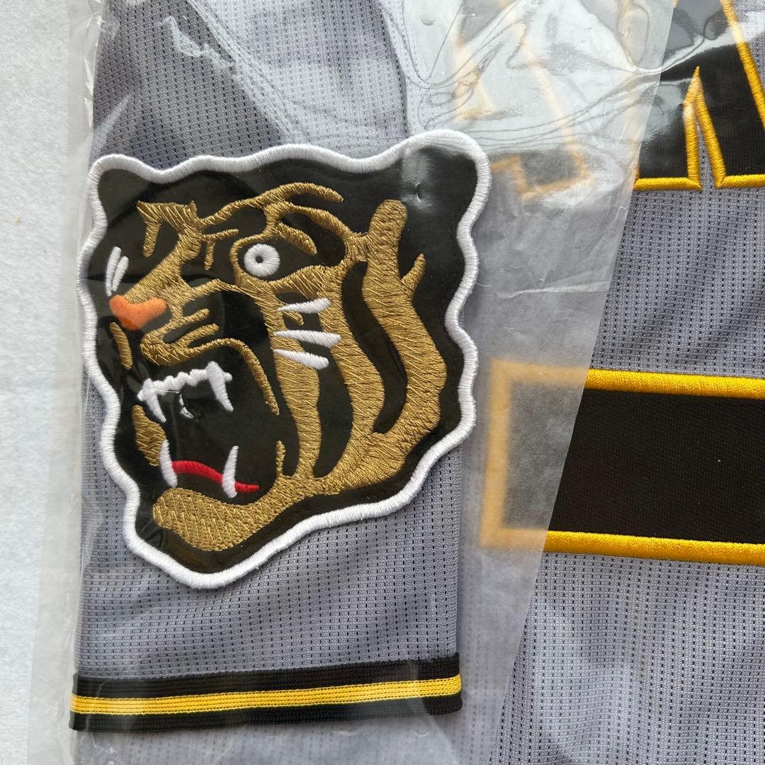 【即発送】2026年 中野拓夢 7 阪神タイガース ビジター用 ユニフォーム L