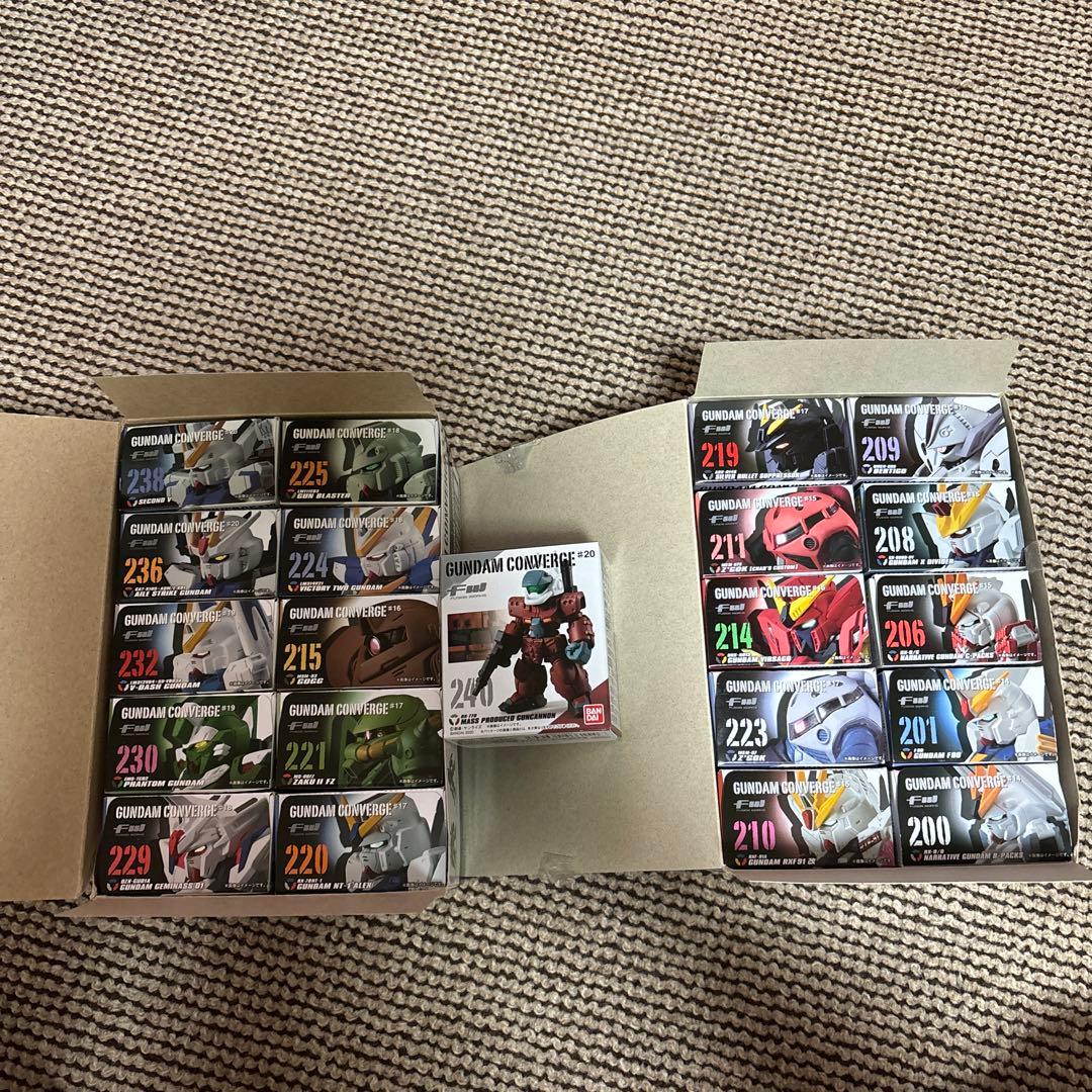ガンダムコンバージ　21体セット　新品未開封