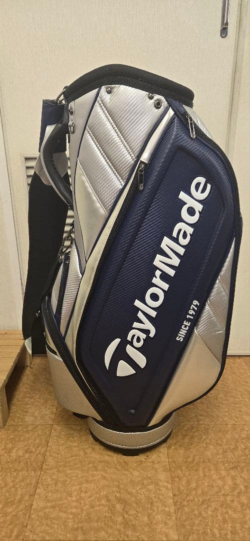 TaylorMade キャディバッグ ネイビー/シルバー