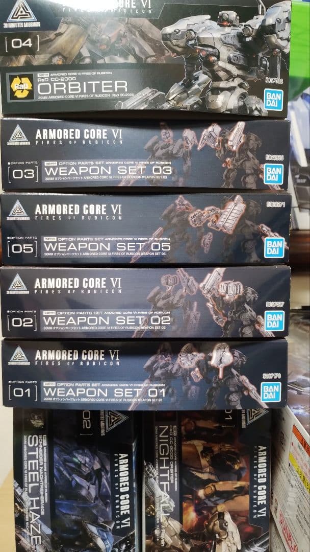 AC6　　アーマードコア6　プラモデル