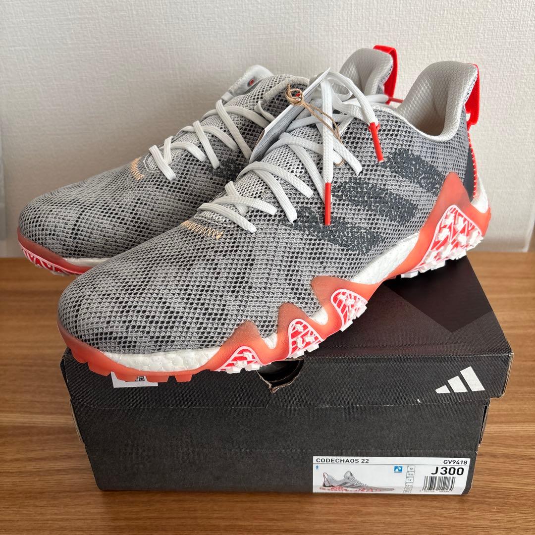 30cm　アディダス　ゴルフ　シューズ　GV9418　コードカオス22