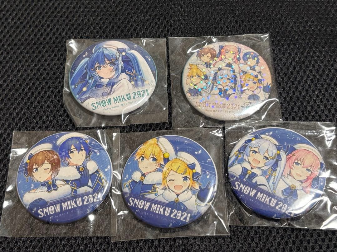 雪ミク2021 缶バッジ