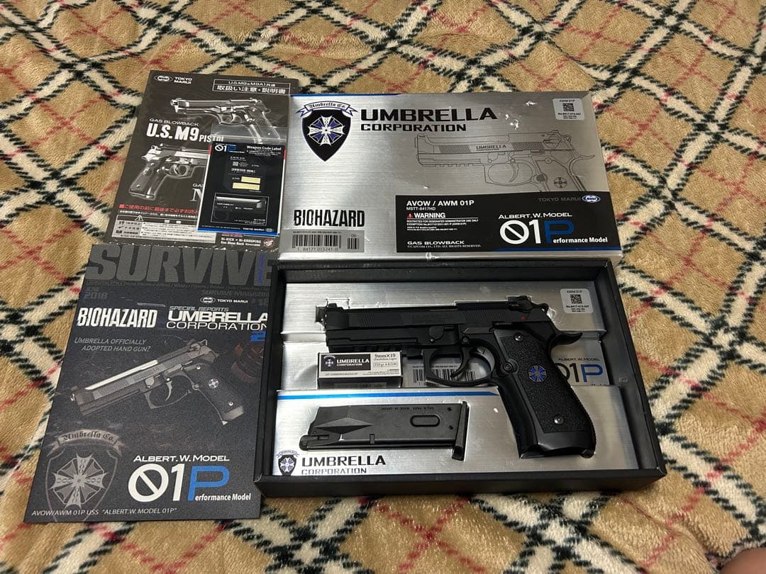 東京マルイ アルバートモデル サムライエッジ バイオハザード m9 ベレッタ