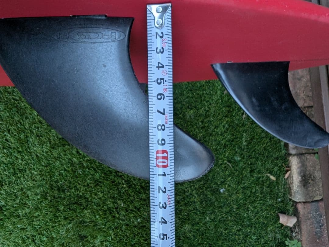 DUALSHIFTサーフボード 6’6”198cm レッド/ブルー