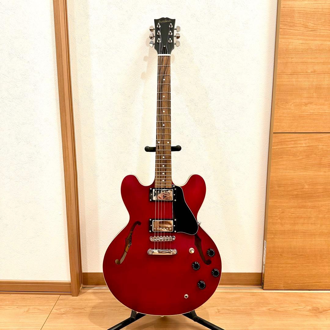 セミアコ ES-335 モデル cherry Kaalena(カーレナ)