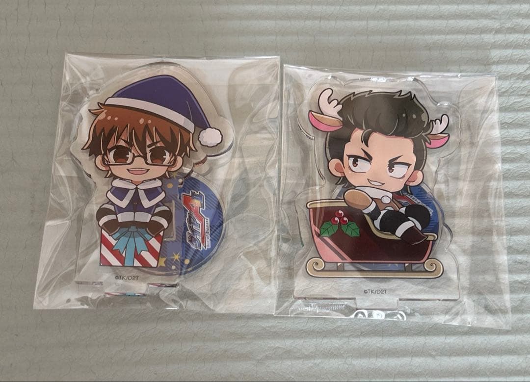 ダイヤのA 御幸一也　倉持洋一　アクリルスタンド　プリンセスカフェ　クリスマス