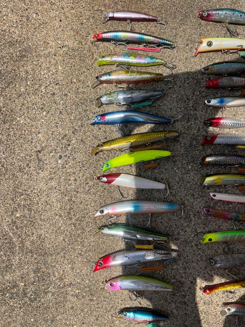 シーバス　ルアー大量　45点