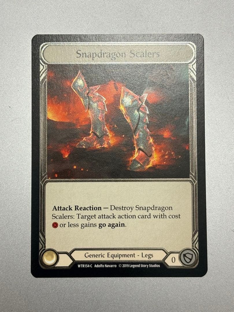 FaB Snapdragon Scaler cold foil (WTR 初版)