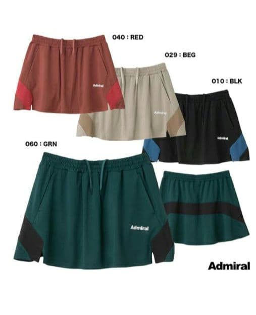 アドミラル Admiral テニス　フレアスコート ATLA542　Мサイズ