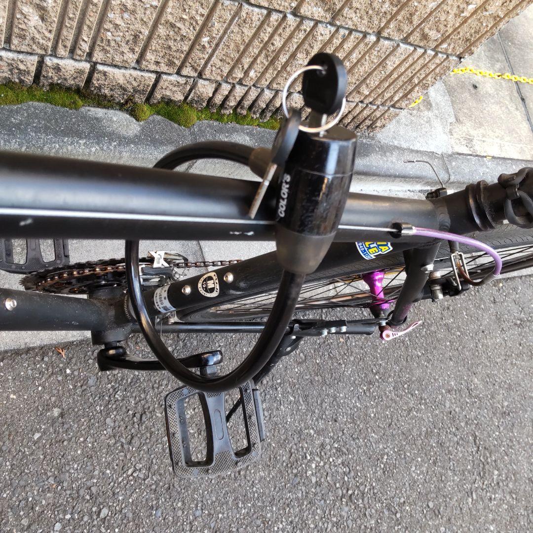 Fuji ロードバイク ブラック/パープル