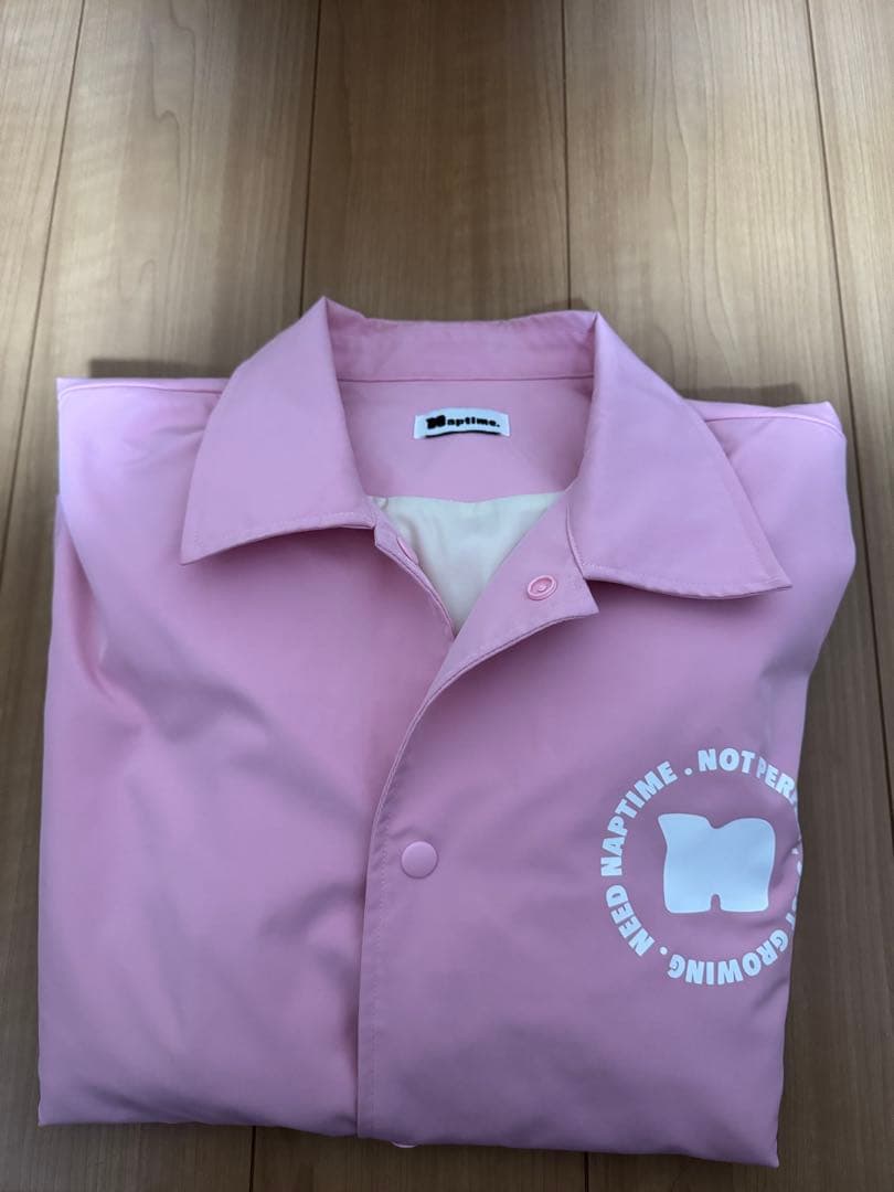 Nissy Naptime. コーチジャケット　ピンク