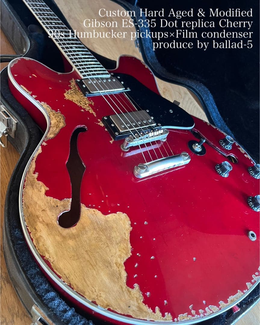 Kさま専用ページ/ハードエイジド⭐︎Gibson ES335レプリカ チェリー