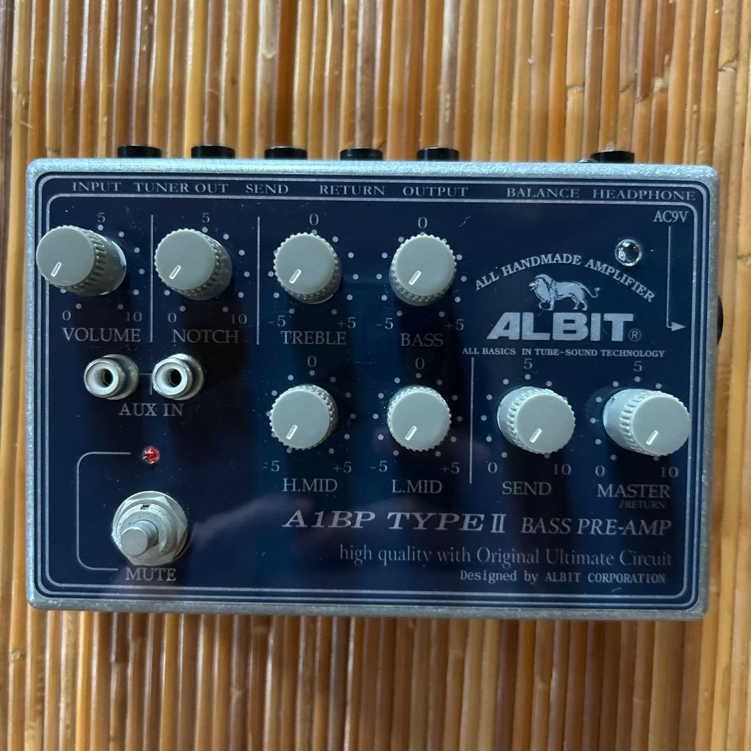 ALBIT A1BP TYPE II ベースプリアンプ