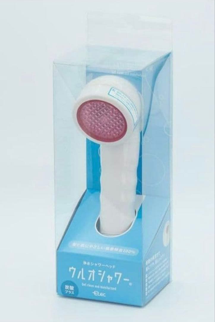 イーテック　ウルオシャワー 浄水シャワーヘッド（炭酸プラス）品番:US-180