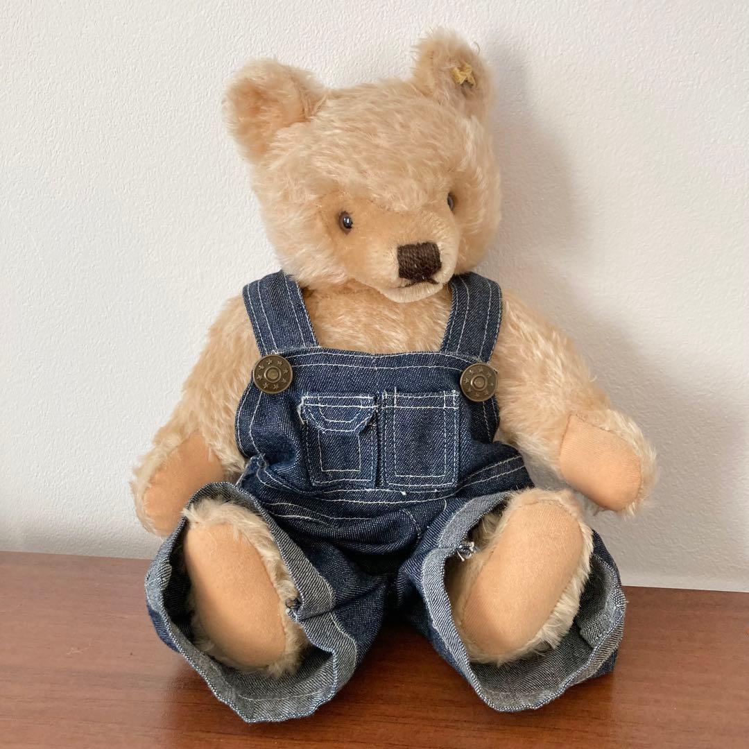 シュタイフ　オリジナルテディ　マスクベア　ドイツ　ヴィンテージ