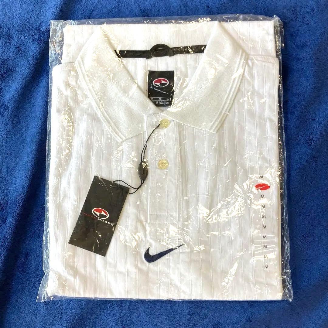 NIKEタイガーウッズモデルポロシャツ ゴルフ半袖90’sオーバーサイズ新品