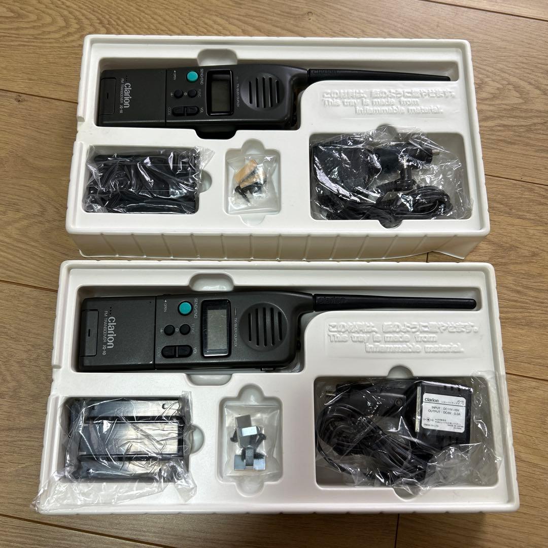 JQ-10 特定小電力トランシーバー　clarion 2台セット