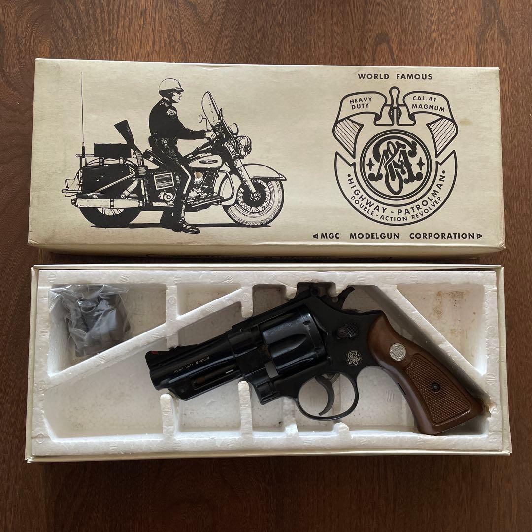 モデルガン　MGC ハイウェイパトロールマン　CAL.41 マグナム　日本製