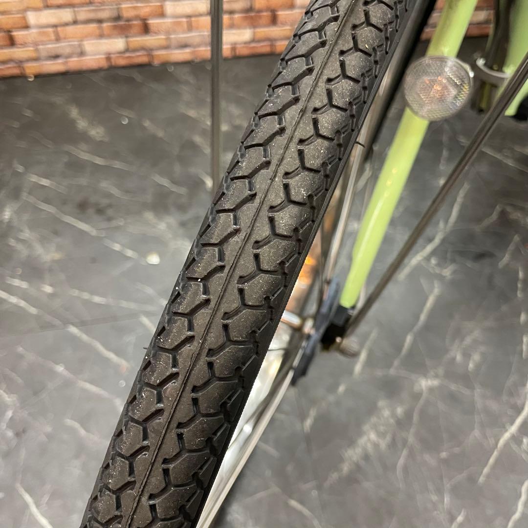 【65】電動自転車 ブリヂストン BEAUTE ボーテ 黄緑 3人乗り対応