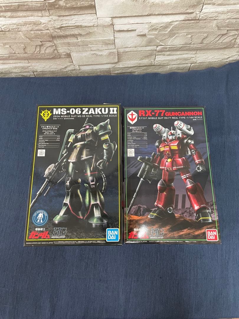 HG リアルタイプガンキャノン リアルタイプ・ザクⅡ 2点セット
