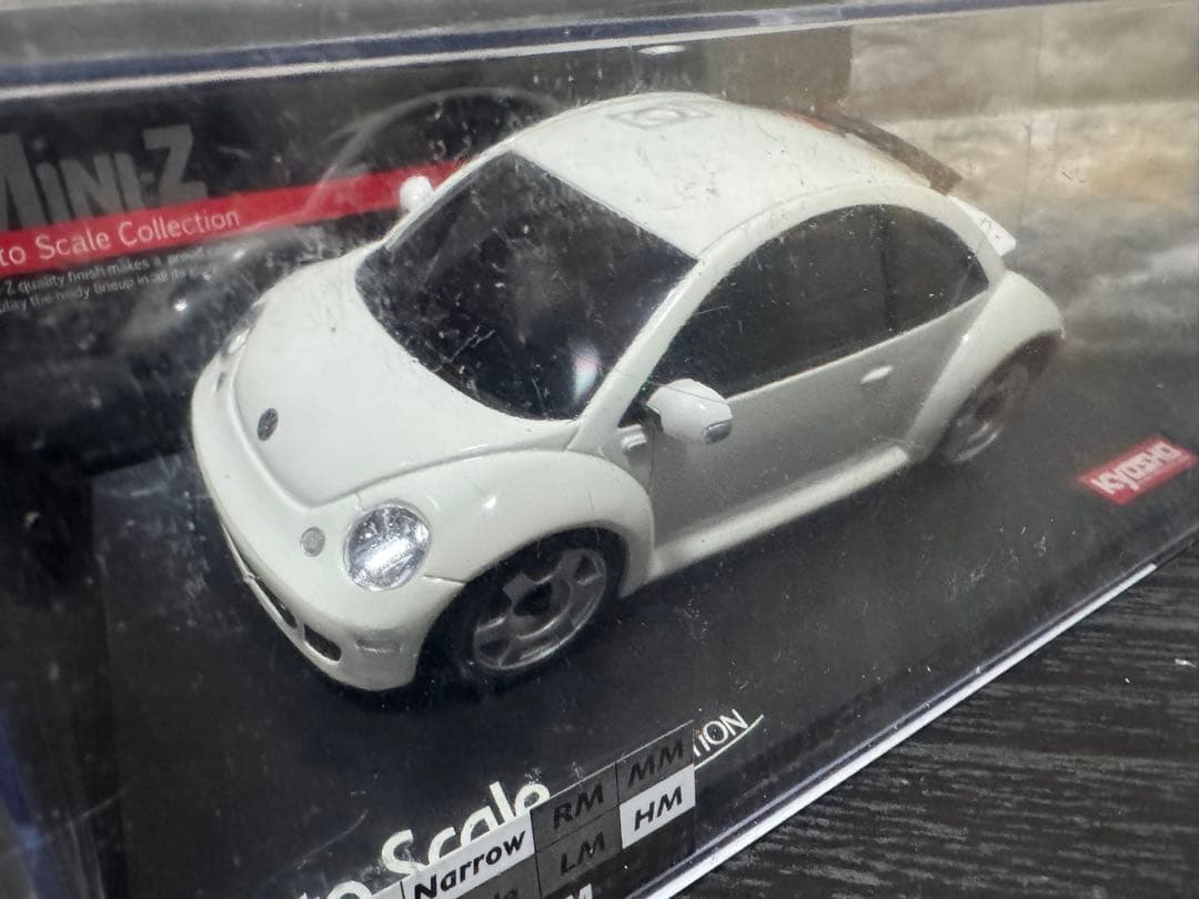 京商 ミニッツ　フォルクスワーゲン ニュービートル ターボS ホワイト