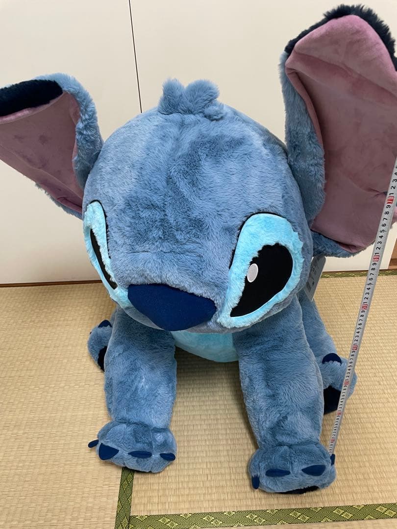 コストコ　スティッチ ぬいぐるみ 大きい 青色