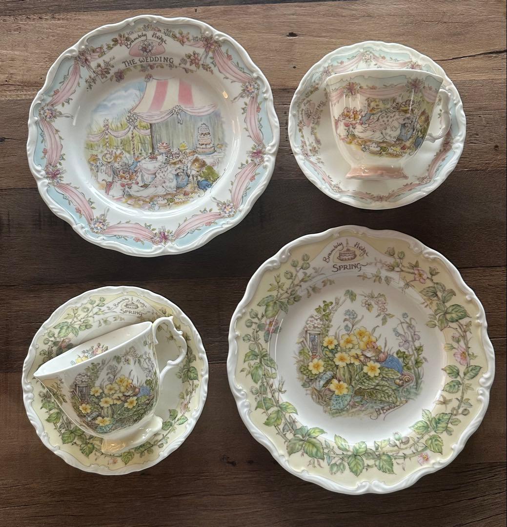 ロイヤルドルトンspring &The wedding 6点セット