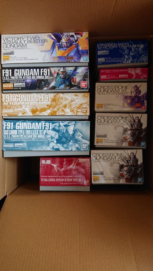 ガンプラ 1/100 MG マスターグレード 10点セット 未組立 F91 V2