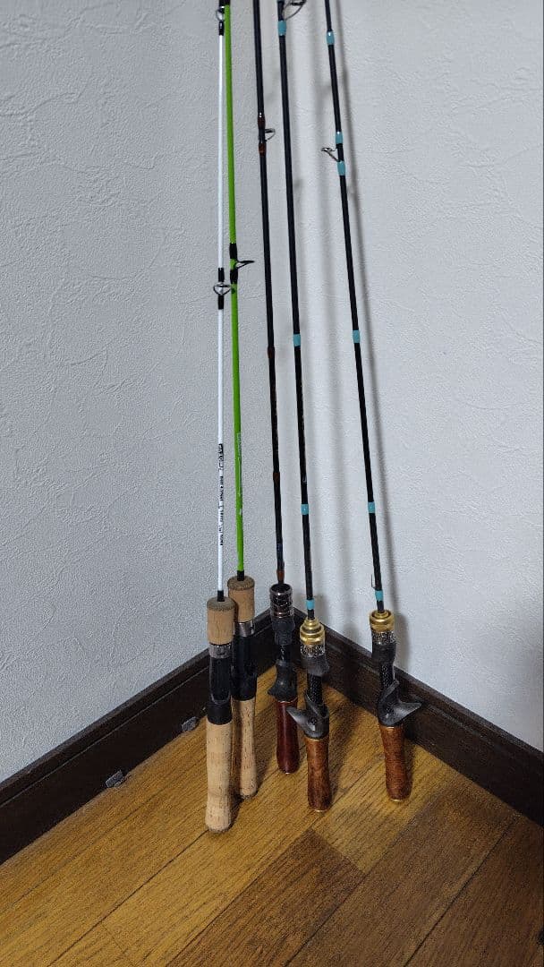 渓流BFSロッド5本セット 「魔影　ばずり鱒　他」