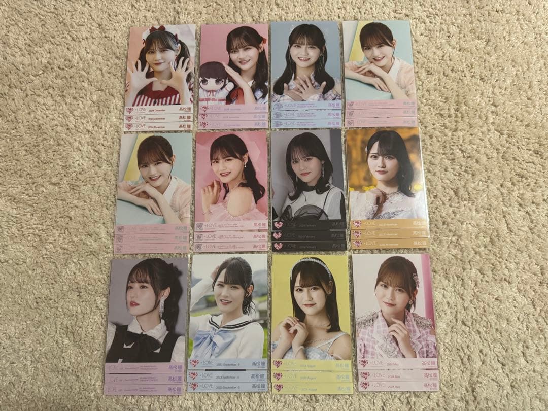 ＝LOVE イコラブ　髙松瞳　生写真　コンプ