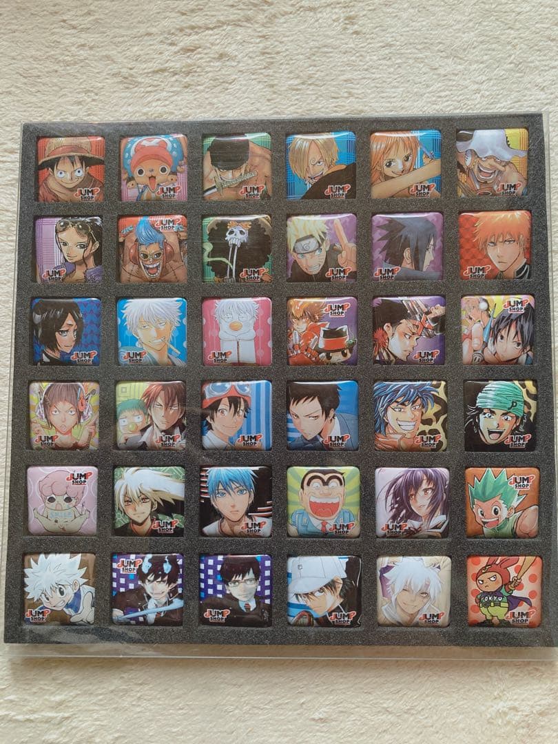 ジャンプショップ　缶バッジ　セット　原作　原画　希少　激レア　くじ　限定