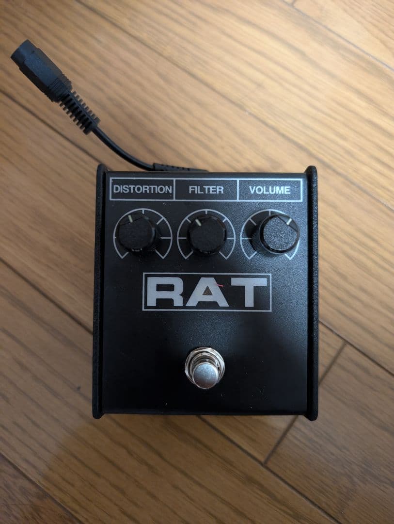 RAT ギターエフェクター　変換ケーブル付き
