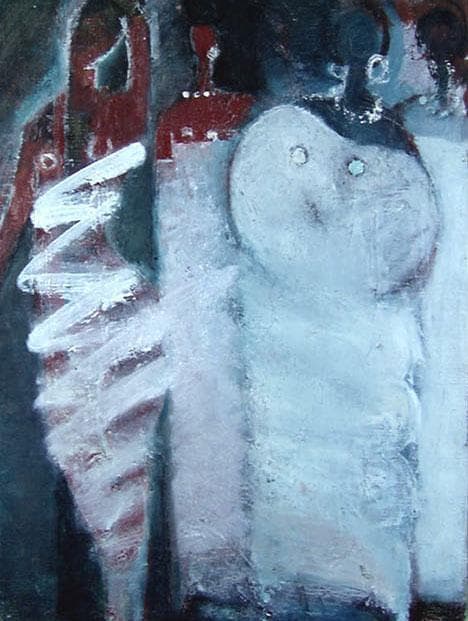 油絵 菅家令子 絵 絵画 インテリア F4-72023 女性像