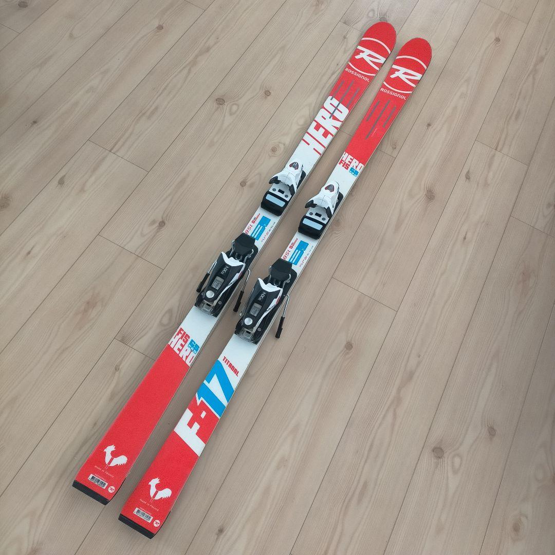 ロシニョール　FIS HERO 158cm アルペン　スキー板　GS NX 10