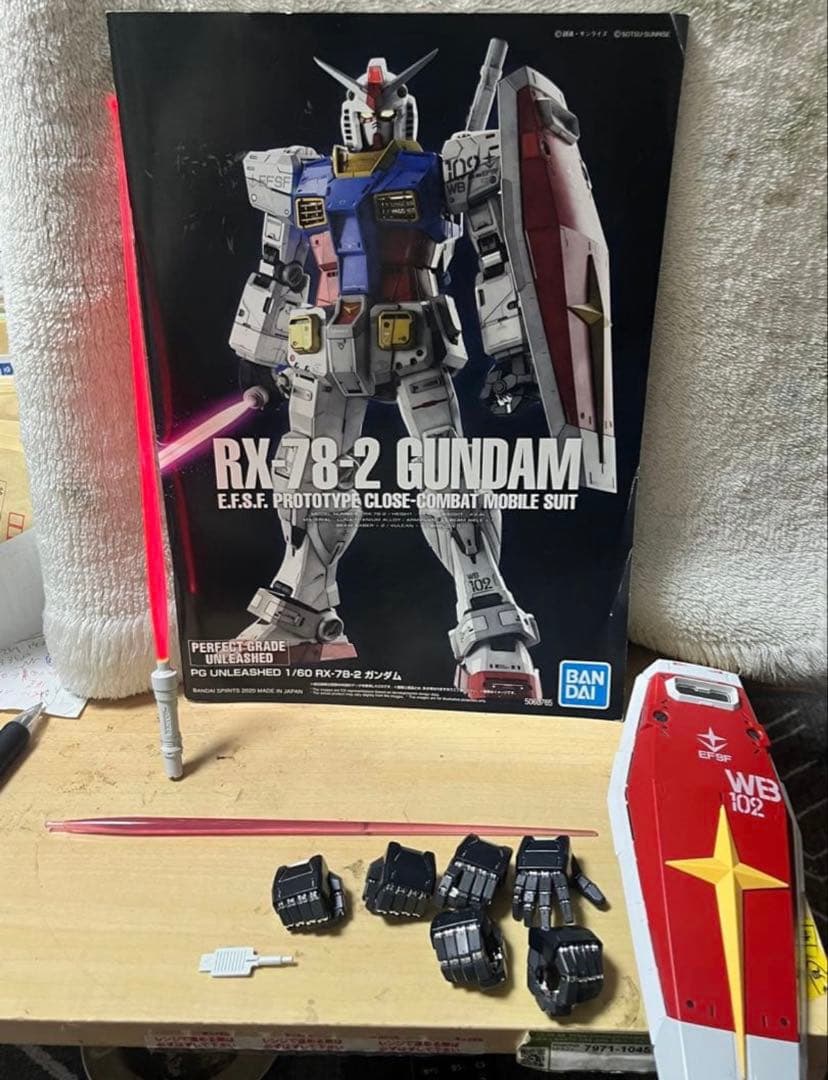 PG　unleashed　ガンダム　RX-78-2 パーフェクトグレード